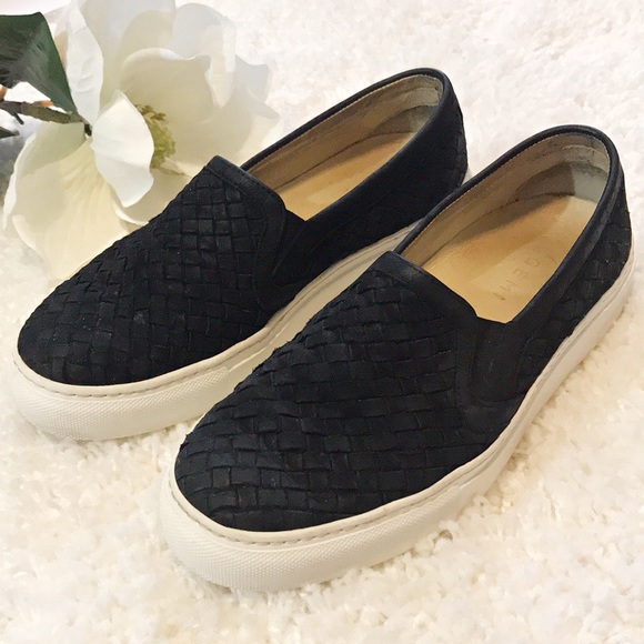 M. Gemi Shoes - M. GEMI CERCHIO WOVEN NUBUCK SLIP ON SNEAKER 38.5
